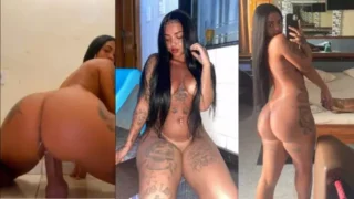 Morena Leticia Gabriela fodendo e mamando em vídeo amador